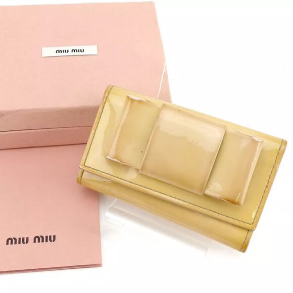 miumiu Key holder Key case Woman Authentic Used D1637 - Picture 1 of 6
